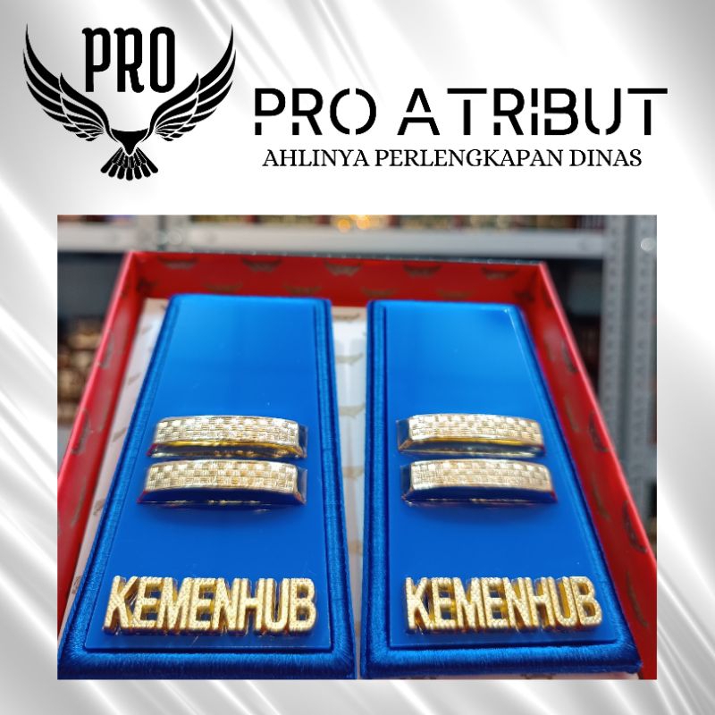 Jual PRO ATRIBUT - PANGKAT PDH 3B KEMENHUB EKSKLUSIF | Shopee Indonesia