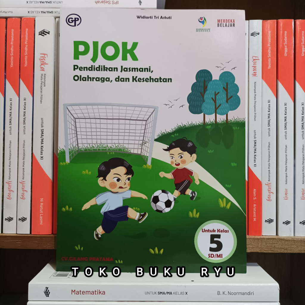 Jual Buku PJOK Kelas 5 SD Kurikulum Merdeka Gilang Pratama | Shopee ...