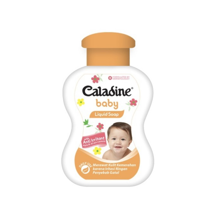 Jual Sabun mandi Bayi cair - Caladine Baby Liquid - Bottle 110 ml/ 200 ...
