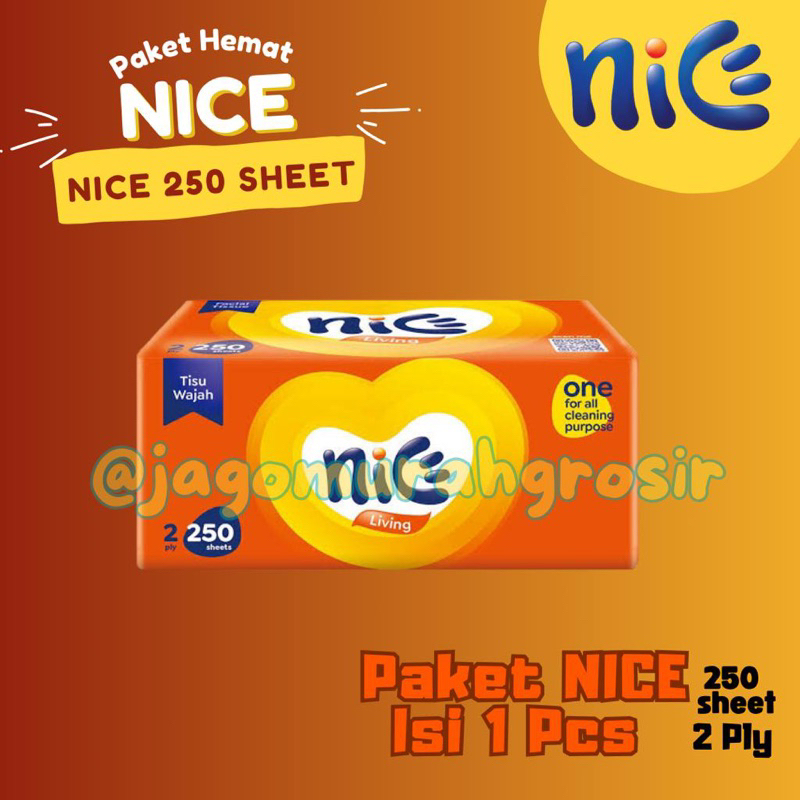 Jual NICE 250 SHEET [Paket 1 Pcs] | Shopee Indonesia