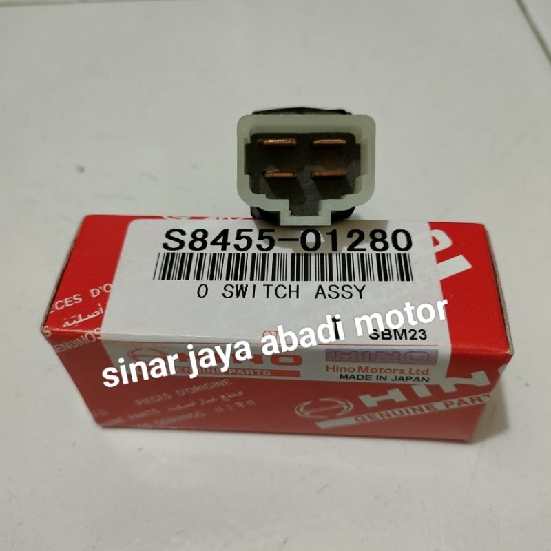 Jual SWITCH ASSY/SWITCH REM HINO 500 LOHAN FM260TI S8455-01280 KAKI 4 ...