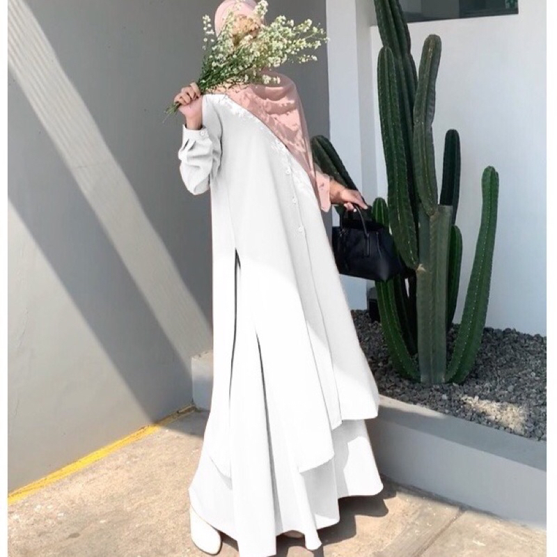 Jual Namera Setrok Tunik Syar'i wanita - Setelan One Set Rok Muslim ...