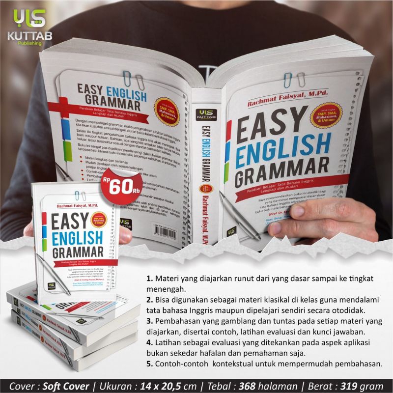 Jual Easy English Grammar Panduan Lengkap Mudah Dan Praktis Belajar ...