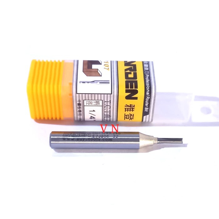 Jual Mata Router/Profil CNC 2mm x 8mm As 1/4 Full TCT Straight Bits ...