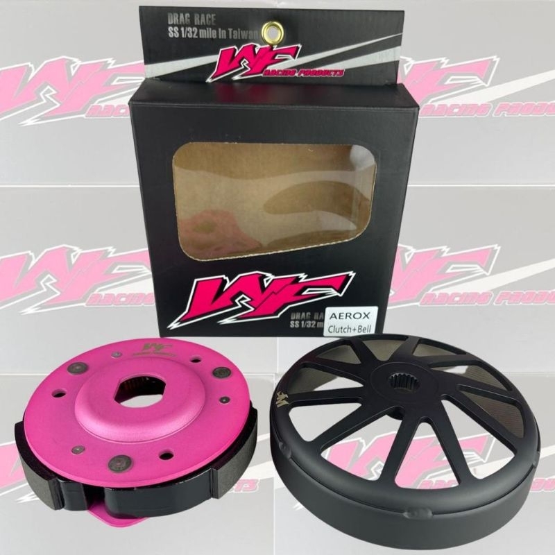 Jual kirian puley pulley spring roler clutch bell wf racing aerox nmax ...