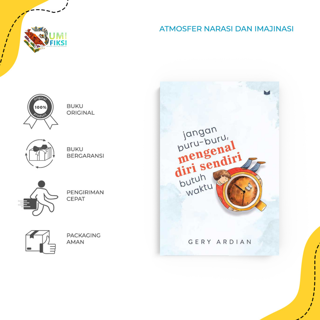 Jual Buku Motivasi Jangan Buru - Buru, Mengenal Diri Sendiri Butuh ...