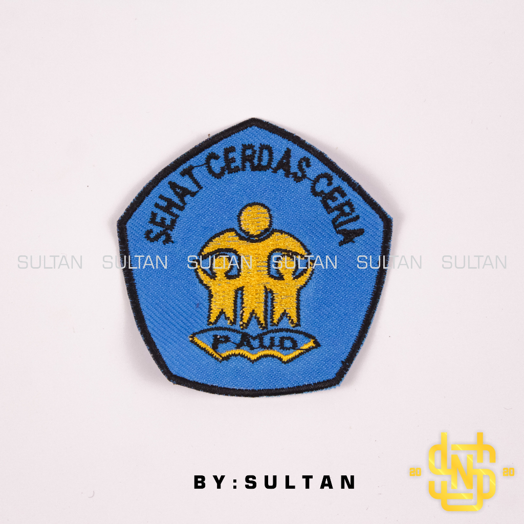 Jual Bordir Logo Osis Tk Sd Smp Sma Pramuka Mur Bet Badge Logo