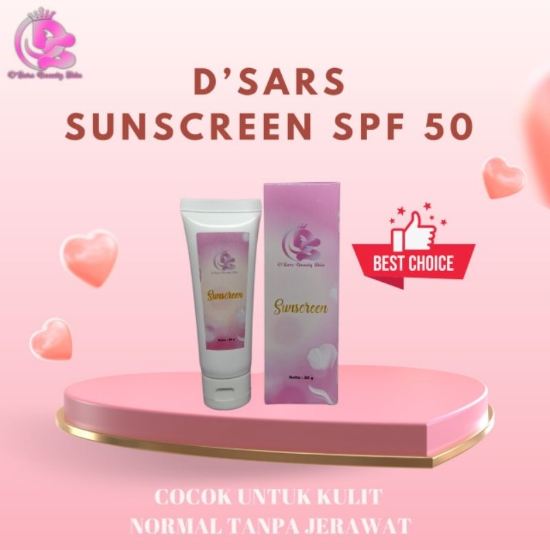 Jual SUNCREEN SPF 50 DSARS BEAUTY SKIN | Shopee Indonesia