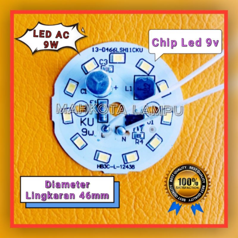 Jual PCB LAMPU LED AC 9W PUTIH SUPER TERANG | Shopee Indonesia