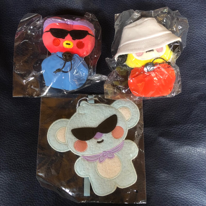 Jual [READY STOCK] BT21 TRAVEL KEYRING TAG CHIMMY TATA KOYA NEW SEALED