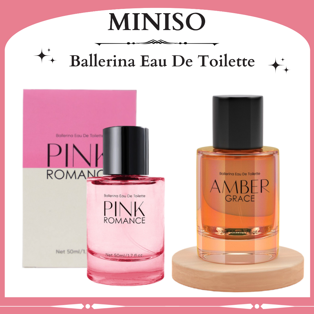 Jual Miniso Parfum Wanita 50ml Baellerina Edt Pink Romance And Amber