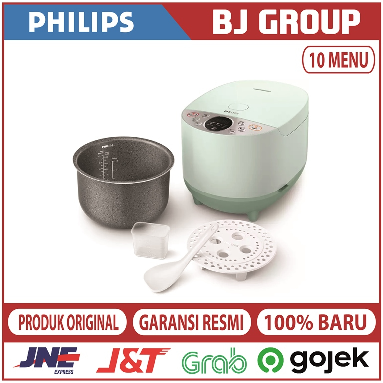 Jual PHILIPS HD4515 Fuzzy Logic Rice Cooker 1.8 L Digital HD 4515/85