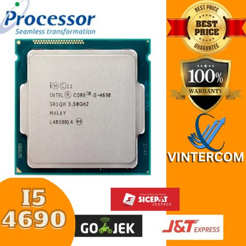 Jual Processor Intel Core i5 4690 3,5 Ghz / processor i5 4690 | Shopee ...