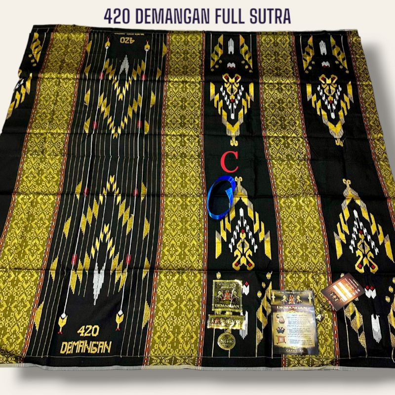 Jual PROMO SARUNG DEMANGAN MOTIF SGE BAHAN FULL SUTRA SUPER LEMES ...
