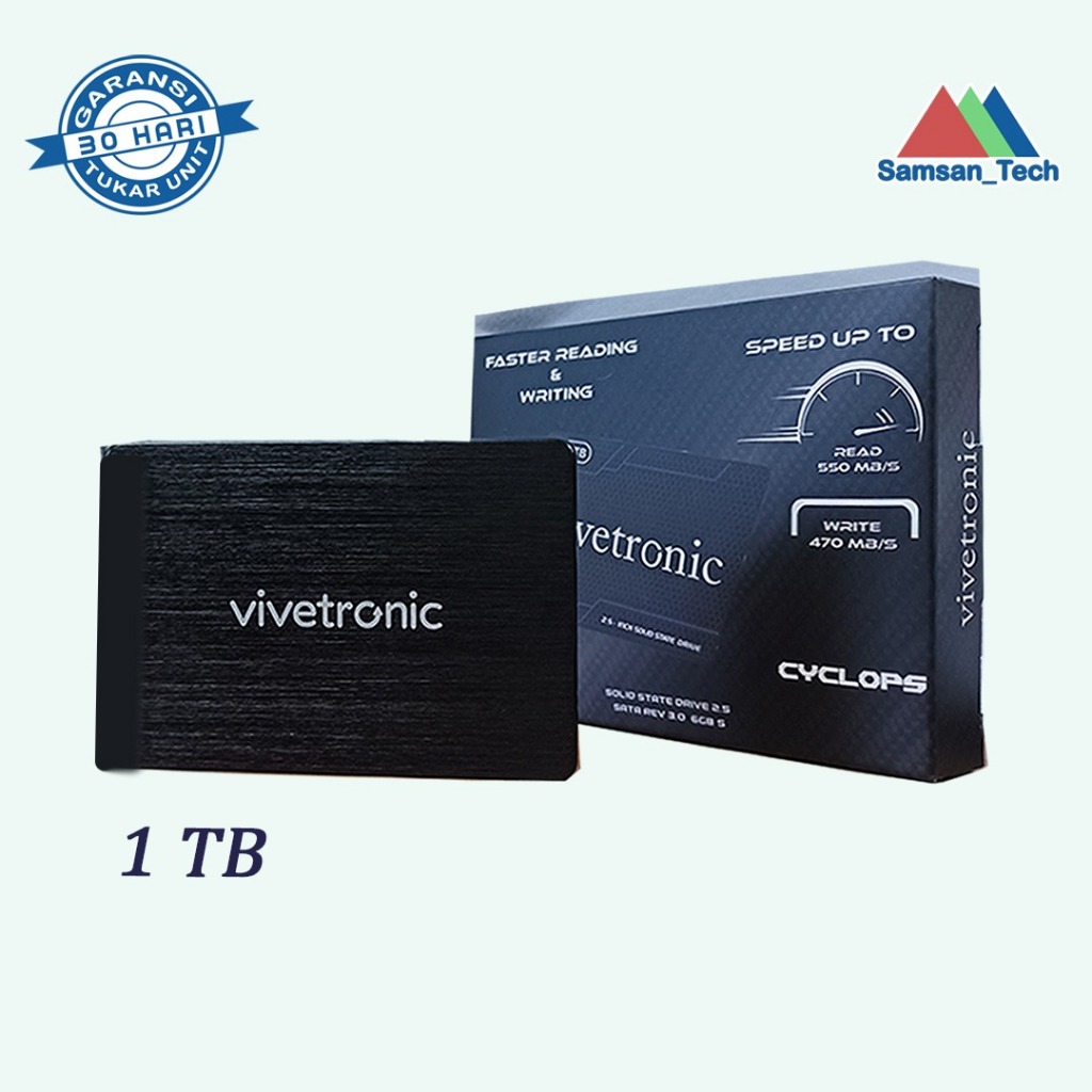 Jual SSD 1TB ViveTronic SATA 2.5 TERMURAH GARANSI 3 TAHUN | Shopee ...