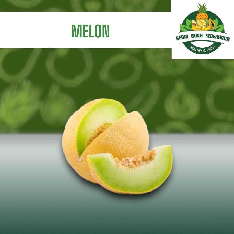 Jual Melon Madu Putih Perbuah Kedai Buah Sederhana Shopee Indonesia 