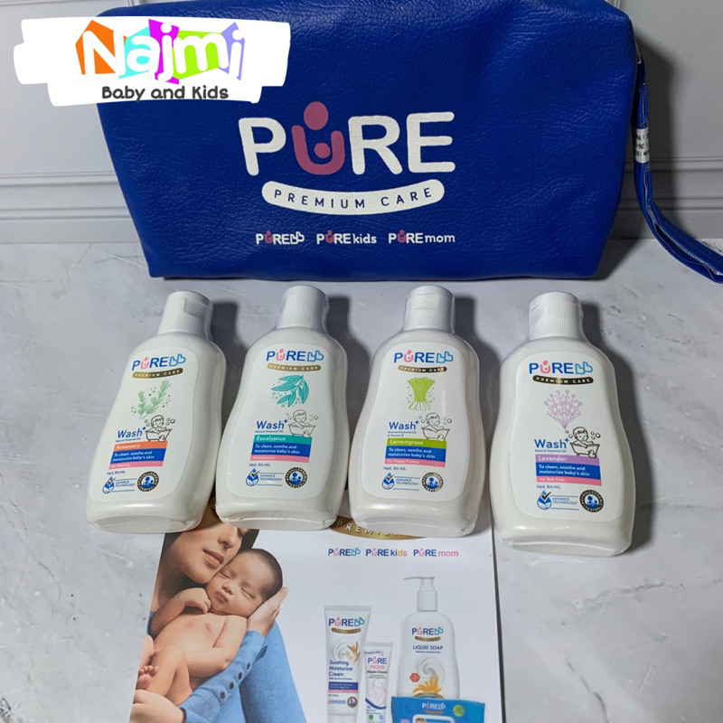 Jual PUREBB Baby Wash Package / Sabun Bayi Pure Bb Isi 4 Varian @80 Ml ...