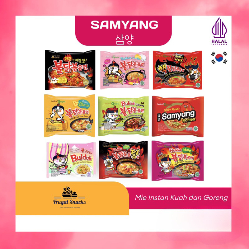 Jual Samyang Mie Instant / Samyang Green Buldak Original / Samyang ...