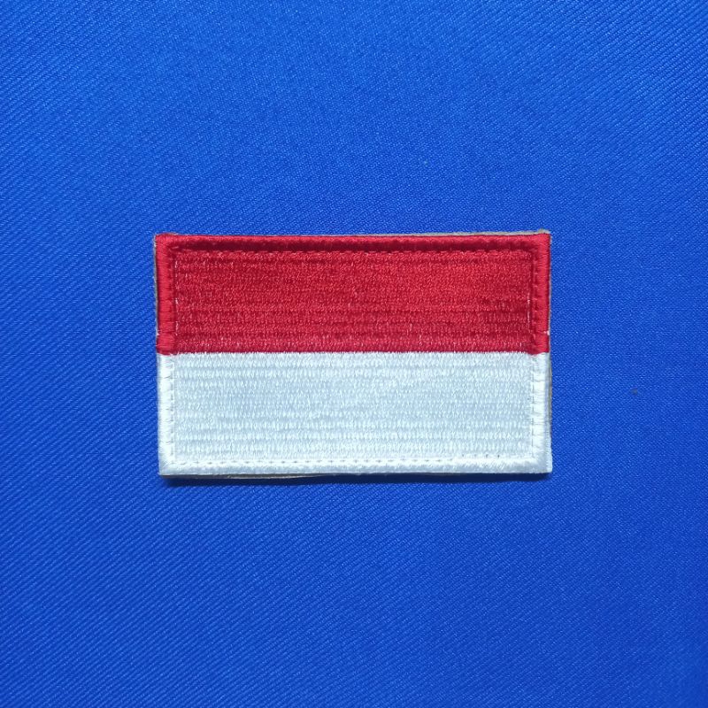 Indonesia Flag Patch - Embroidered Iron-On Emblem For Jackets, Bags, Travel Souvenirs 4 thumbnail image