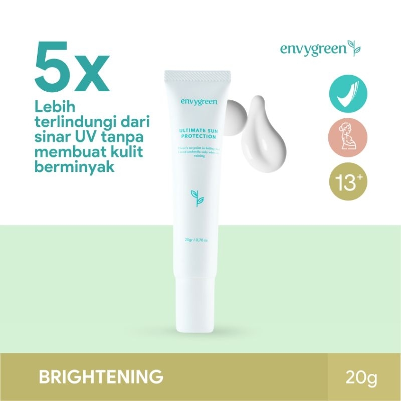 Jual ENVYGREEN ULTIMATE SUN PROTECTION 20GR / ENVYGREEN SKINCARE ...