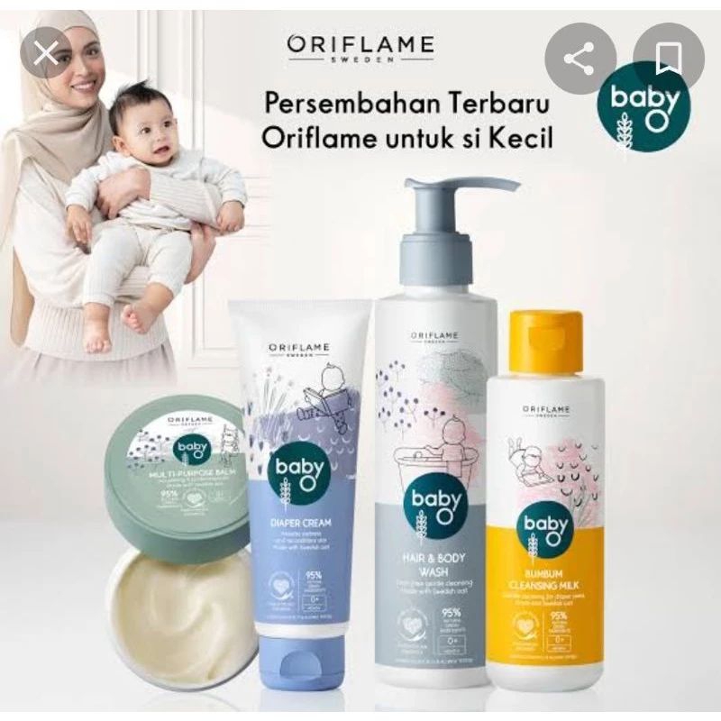 Jual Baby O MultiPurpose Balm/ Shampo/ Diaper/ BumBum Cleansing Milk