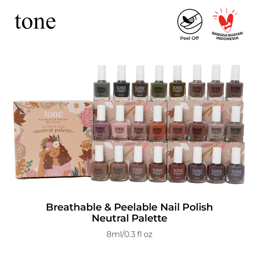 Breathable and Peelable Nail Polish