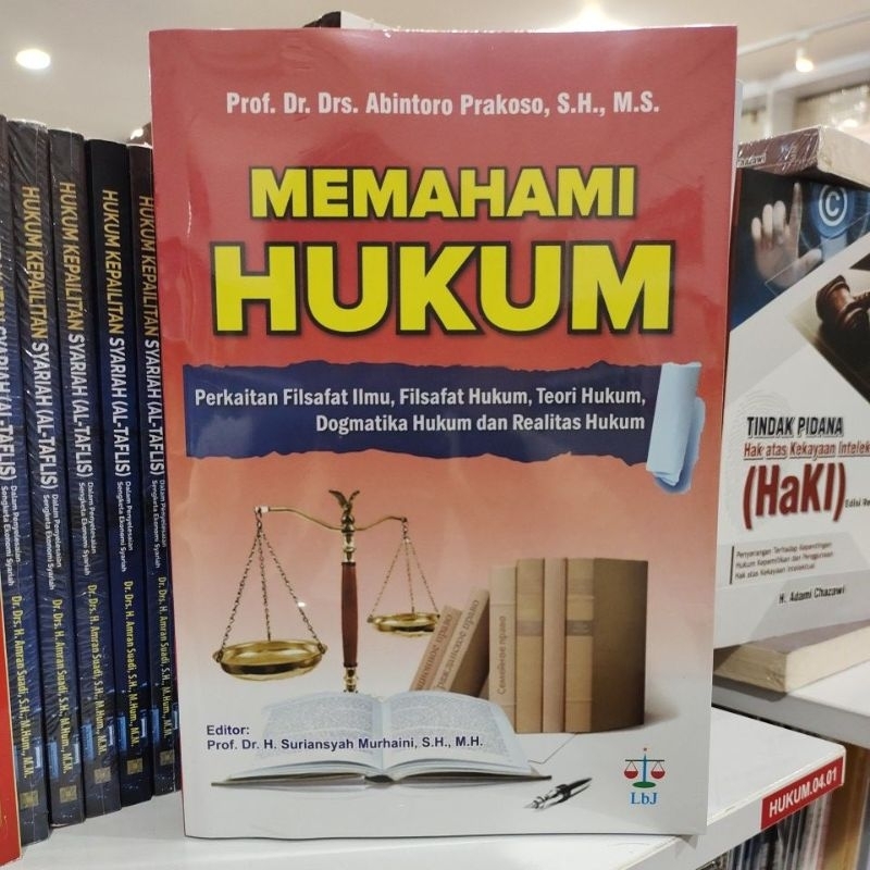 Jual Memahami Hukum - Prof. Dr. Drs. Abintoro Prakoso | Shopee Indonesia