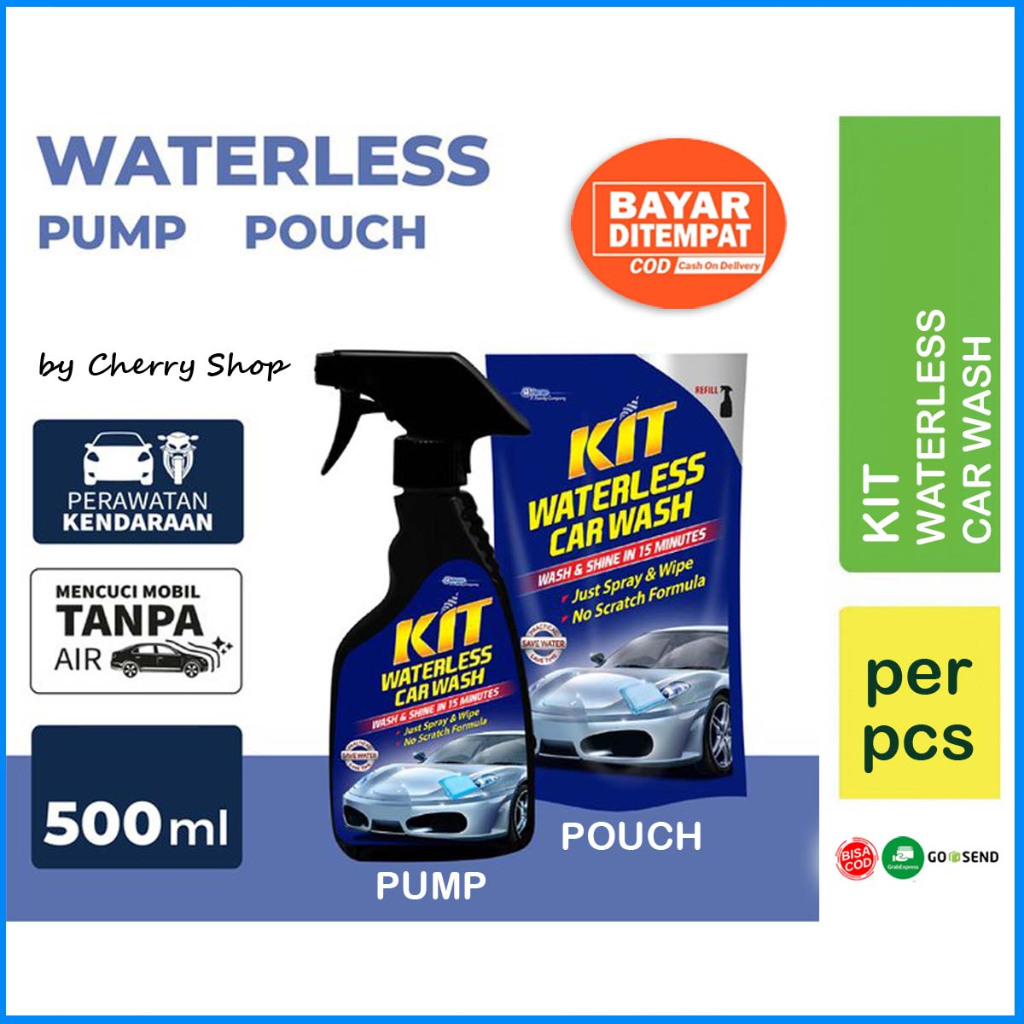 Jual [500ML | CUCI MOBIL TANPA AIR] Kit Waterless Car Wash Refill Pouch ...