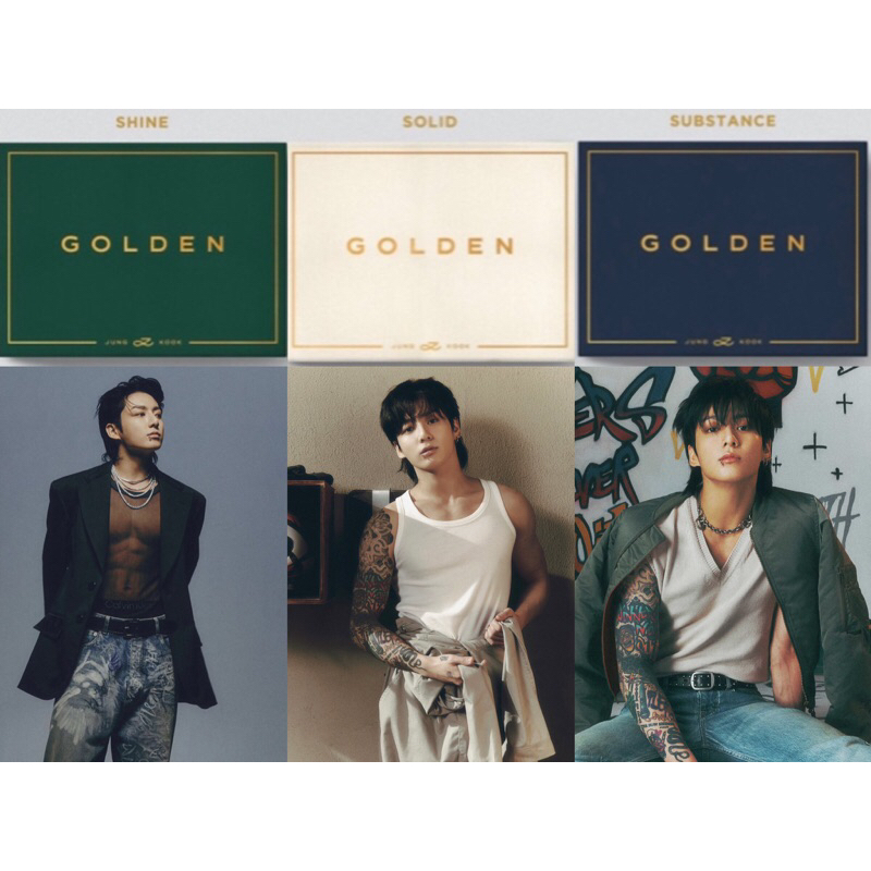 Jual GOLDEN JUNGKOOK SOLO ALBUM OFFICIAL / KPOP MERCH JK BTS | Shopee ...