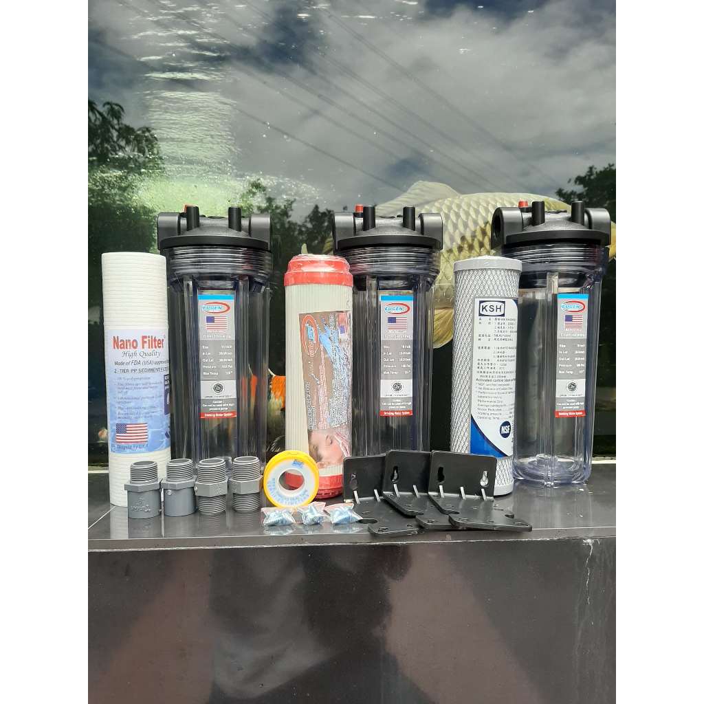 Jual Penyaring Air Sumur Filter Air Rumah tangga Keruh Bau Berminyak 10 inch Tirtamaya Shopee