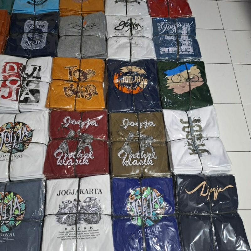 Jual Paket Pcs Ribu Kaos Jogja Malioboro Murah Kaos Distro Kaos Oblong Jogja Malioboro Kaos