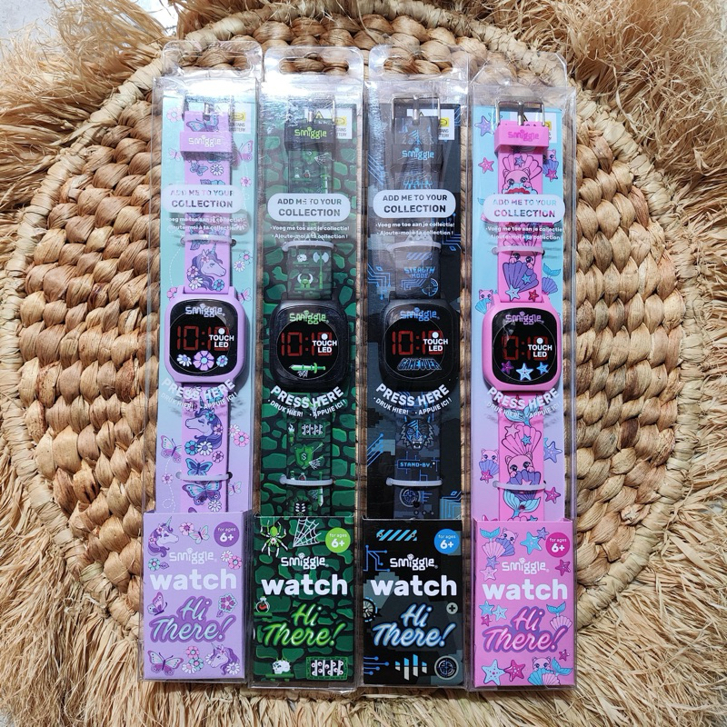 Jual Smiggle Hi There Light Up Digital Watch Original Jam tangan ...