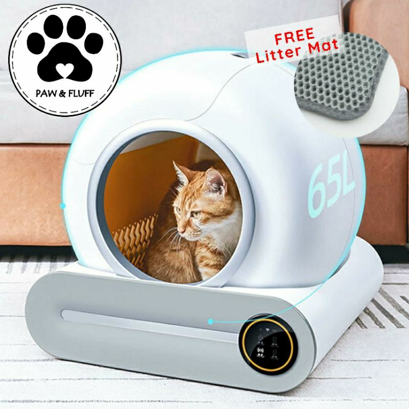 Jual Smart Automatic Cat Litter Box Litter Box Otomatis Tempat Pasir Kucing Scoopless Shopee Indonesia