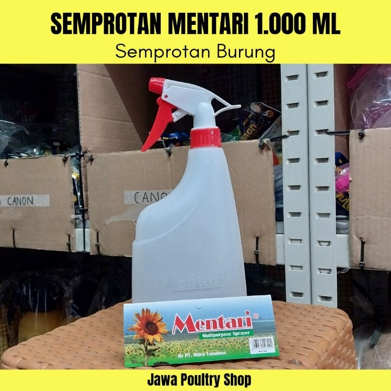 Jual SEMPROTAN BURUNG 1.000 ML - Botol Spray Mandi Burung Mentari ...