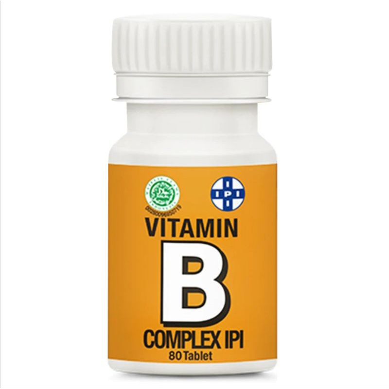 Jual IPI Vitamin B Complex 1 pot isi 80 tablet Shopee Indonesia