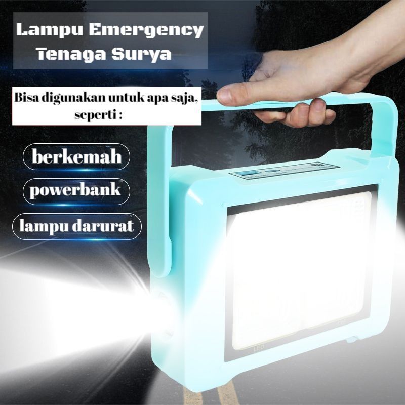 Jual TOSCA LIGHT LAMPU SURYA EMERGENCY POWERBANK SOLAR CELL TENAGA MATAHARI LED EMERGENSI BISA