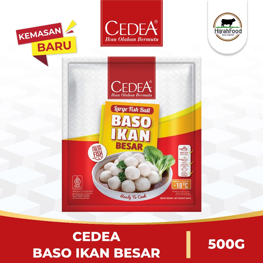 Jual CEDEA Bakso Ikan Baso Ikan Fish Ball 500 Gr Shopee Indonesia