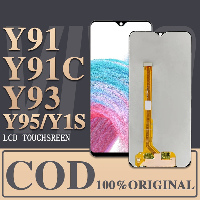 Jual 【ORIGINAL+LEM】LCD for VIVO Y91 Y95 Y91C Y93 Y1S ORIGINAL 100% FULL ...