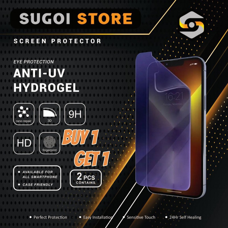 Jual Anti Gores Hydrogel Anti UV Screen Protector Semua Tipe