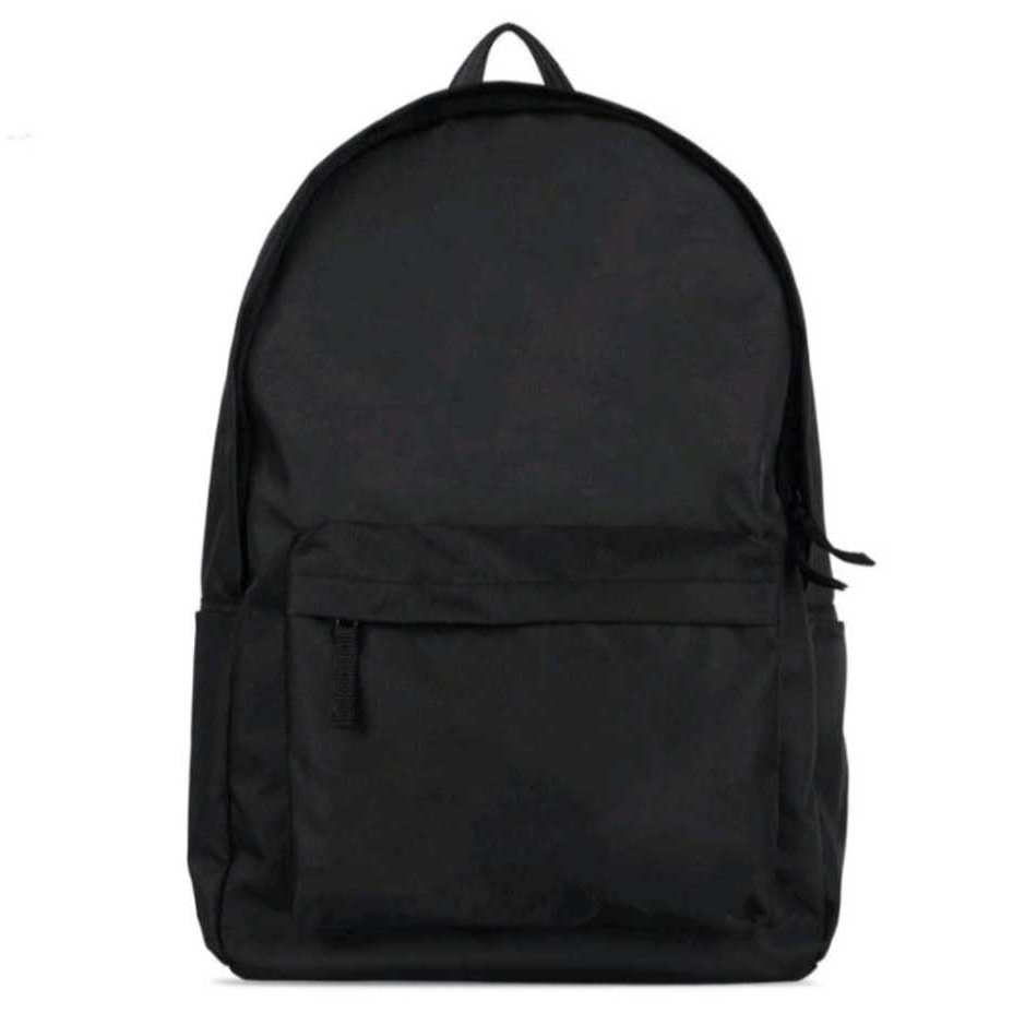 Jual Backpack Tas Ransel Polos Hitam | Shopee Indonesia