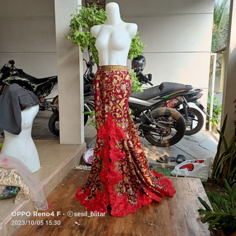 Jual ROK MOTIF BATIK GOLD BALI | Shopee Indonesia