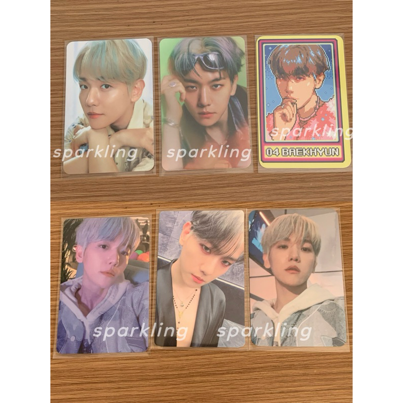 Jual Wts Exo Exist Baekhyun Photocard Pc Official Ktown Applemusic Interasia Cream Soda Trading 7608