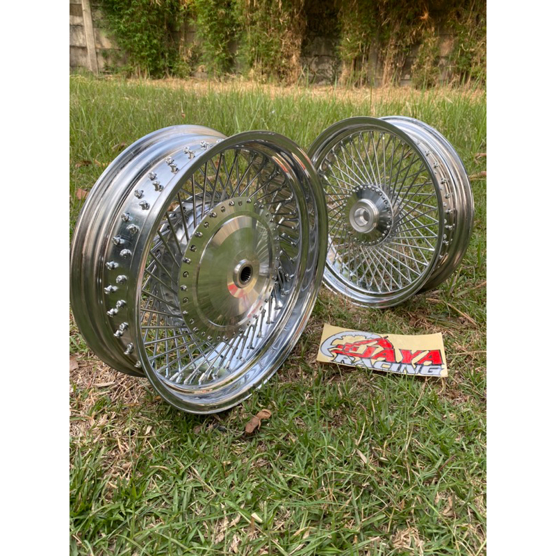 Jual Velg lowrider tapak lebar ring 14 Nmax New Nmax Old Aerox New ...