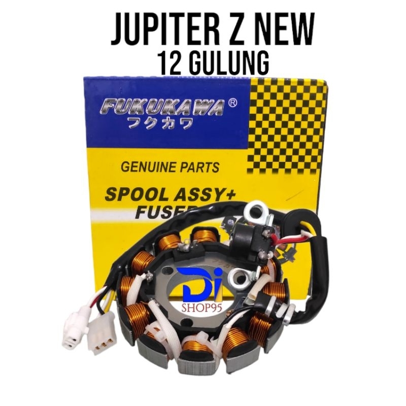 Jual SPULL ASSY FUKUKAWA JUPITER Z NEW 12 GULUNGAN SPOOL KOMPLIT YAMAHA