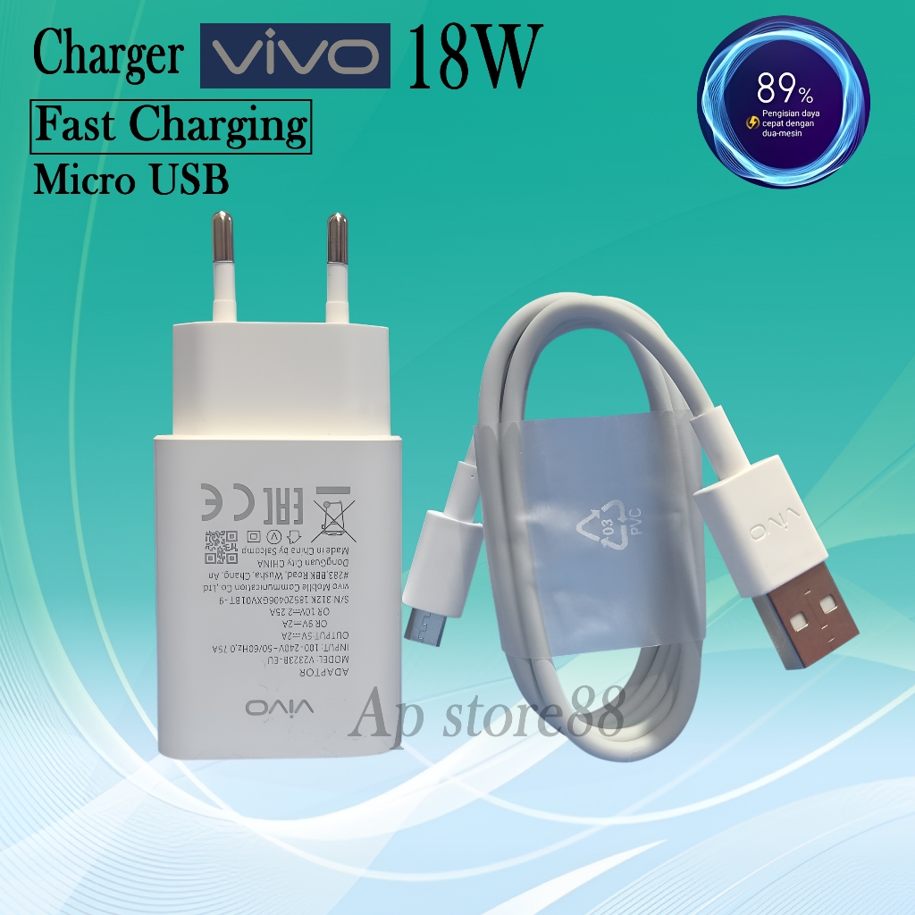 Usb Cable Vivo V15 Mobile Charger Vivo Charger 5V 2A Quick Fast