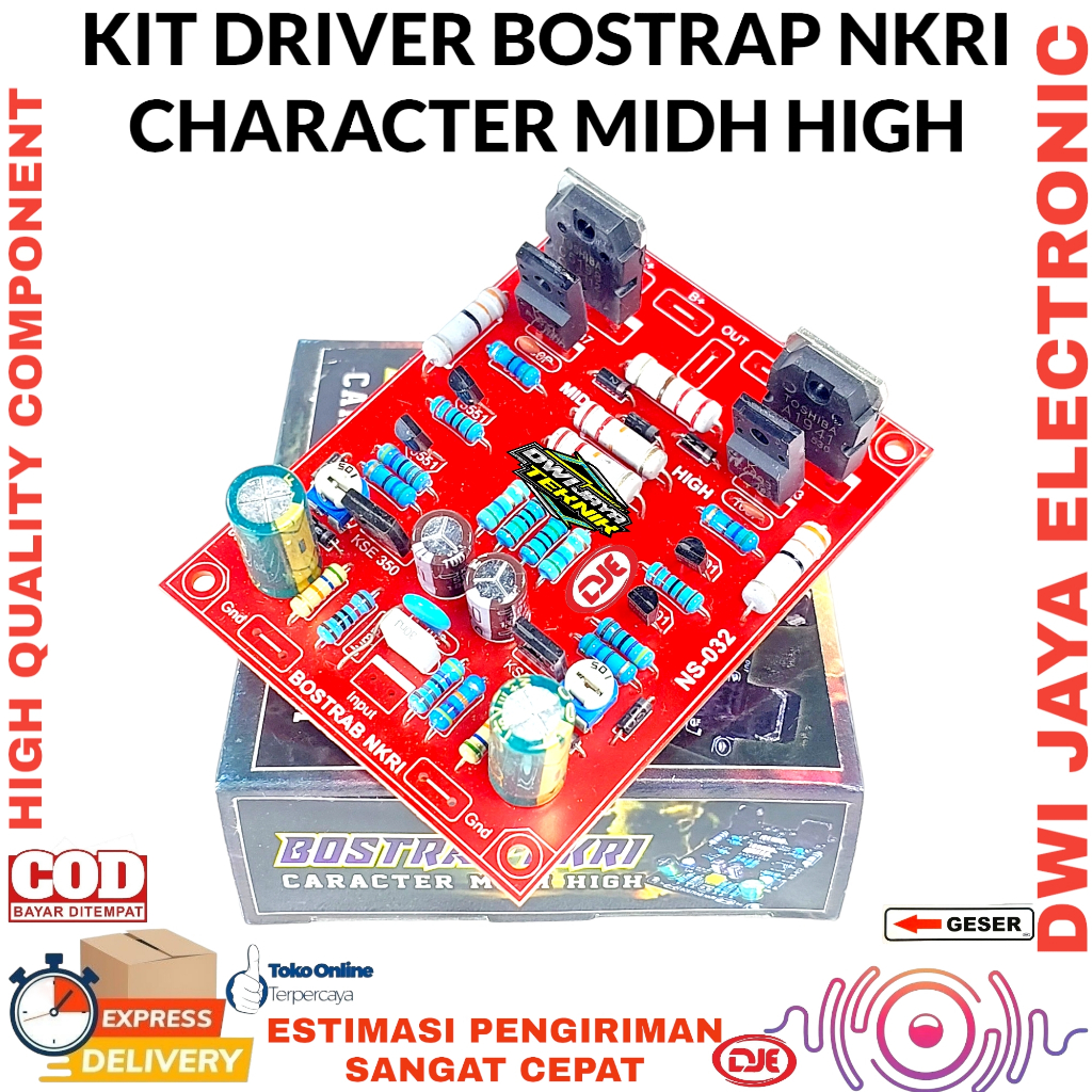 Jual Driver Power Amplifier BOSTRAP NKRI Balap | Shopee Indonesia