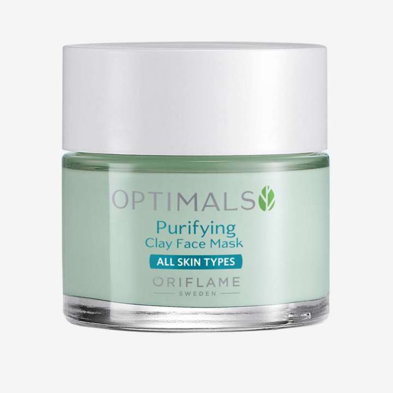 Jual OPTIMALS Purifying Clay Face Mask/Moisture Quenching Mask Shopee
