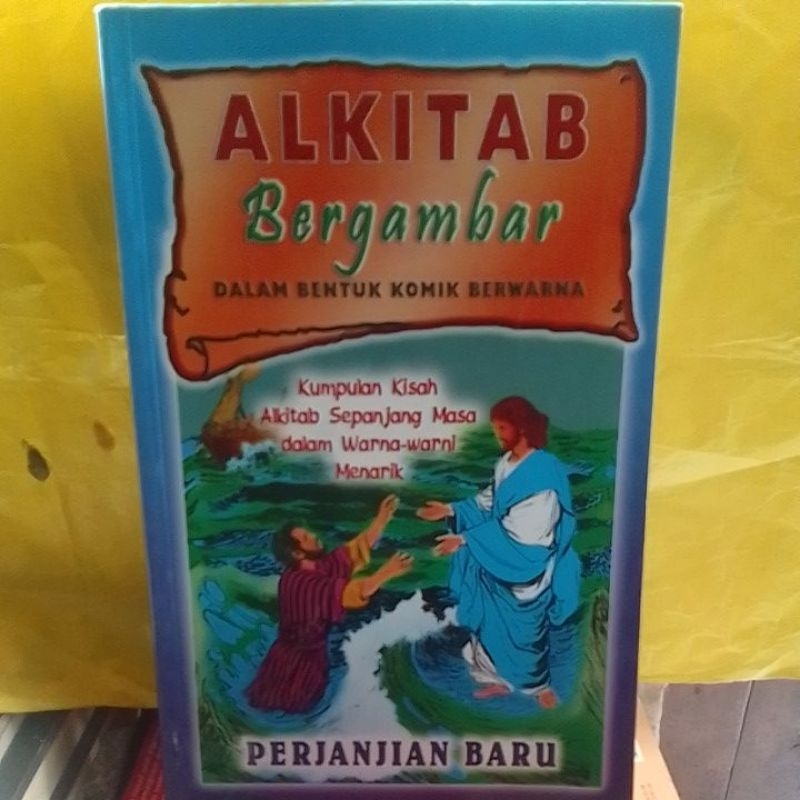 Jual ALKITAB Bergambar ( Dalam Bentuk Komik Berwarna ) | Shopee Indonesia