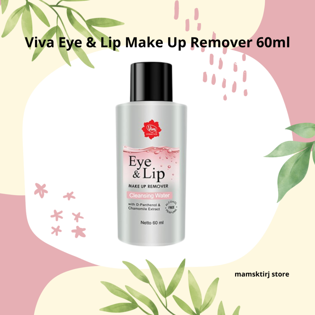 Jual Viva Eye & Lip Make Up Remover 60ml Shopee Indonesia