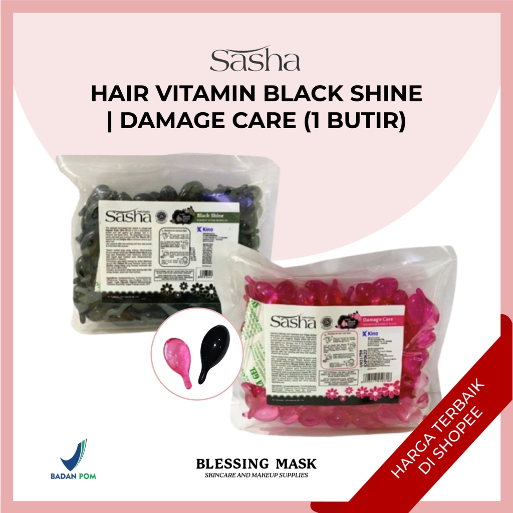 Jual SASHA HAIR VITAMIN VITAMIN RAMBUT Jual Ecer / 1ea 1pc